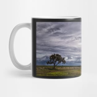 A Lone Tree Against the Storm Mug